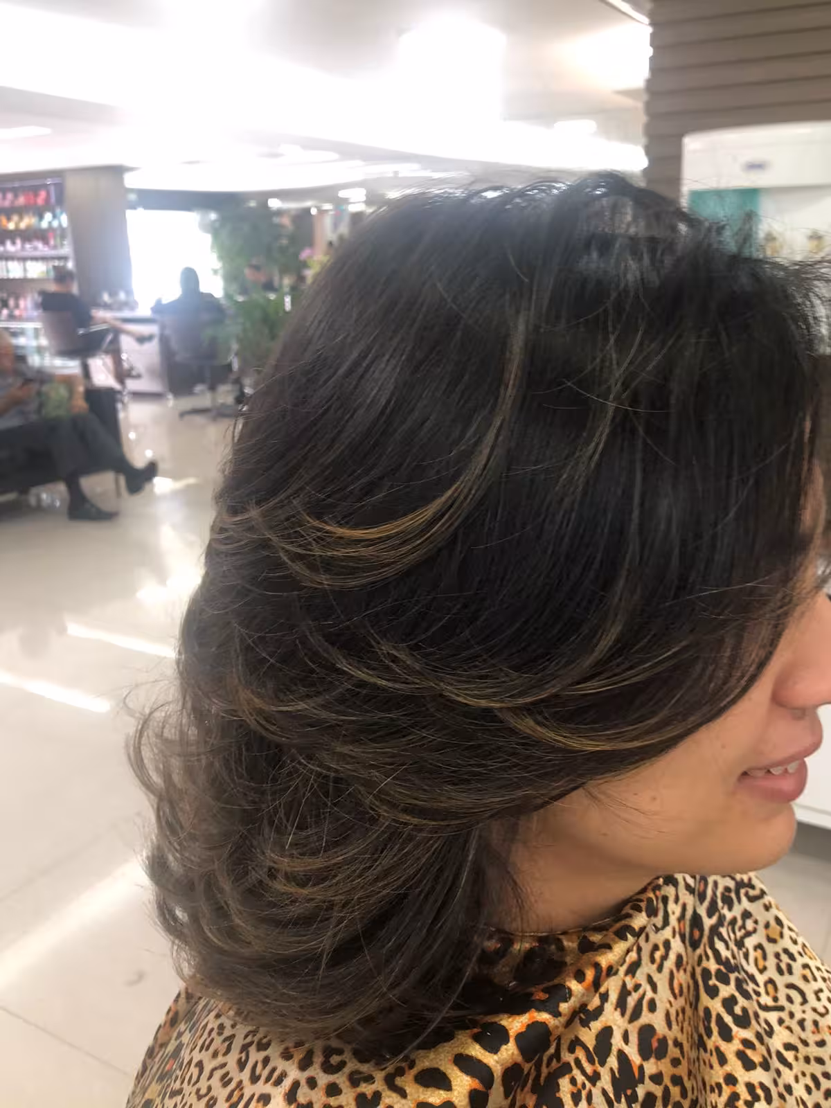 Corte de cabelo moderno
